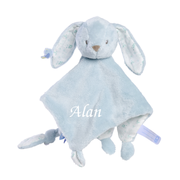  - louis the rabbit - comforter blue 28 cm 